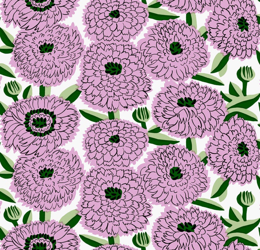 Marimekko Primavera, rosa tapet